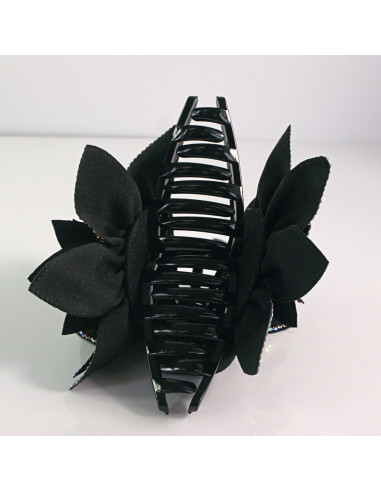 Klamra do włosów KWIAT Z KRYSZTAŁKAMI CRYSTAL...