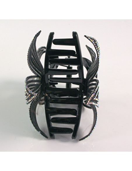 Klamra do włosów KWIAT Z KRYSZTAŁKAMI CRYSTAL AB Lolita akcesoria