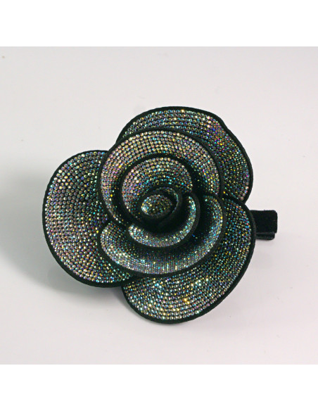 Spinka do włosów KWIAT Z KRYSZTAŁKAMI CRYSTAL AB Lolita akcesoria