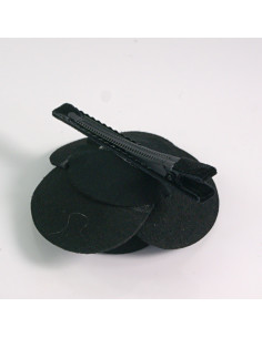 Spinka do włosów KWIAT Z KRYSZTAŁKAMI ZŁOTY Lolita akcesoria 2