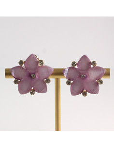 Klipsy do Uszu Lolita Akcesoria Klips do Ucha Kwiatki... 2