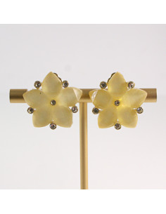 Klipsy do Uszu Lolita Akcesoria Klips do Ucha Kwiatki... 2