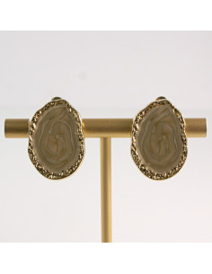 Klipsy do Uszu Lolita Akcesoria Klips do Ucha ŁEZKI MELANŻ