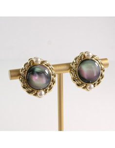 Klipsy do Uszu Lolita Akcesoria Klips do Ucha GRAFITOWE... 2