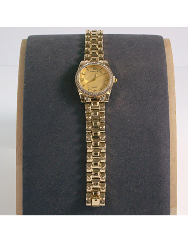 Zegarek damski złoty ze złotą tarczą Lolita...