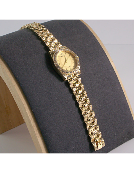 Zegarek damski złoty ze złotą tarczą Lolita Akcesoria