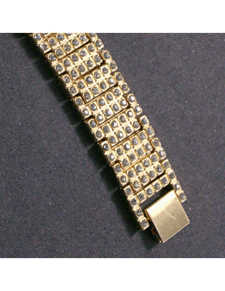 Zegarek damski złoty z czarną tarczą Lolita Akcesoria