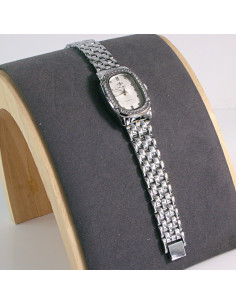 Zegarek damski vintage  srebrny z białą tarczą Lolita... 2