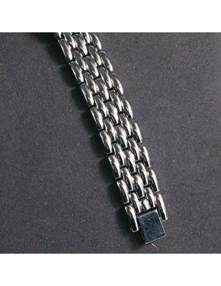 Zegarek damski vintage  srebrny z białą tarczą owal Lolita Akcesoria