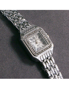 Zegarek damski vintage srebrny z białą tarczą Lolita... 2