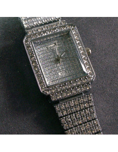 Zegarek damski vintage srebrny z cyrkonią Lolita Akcesoria 2