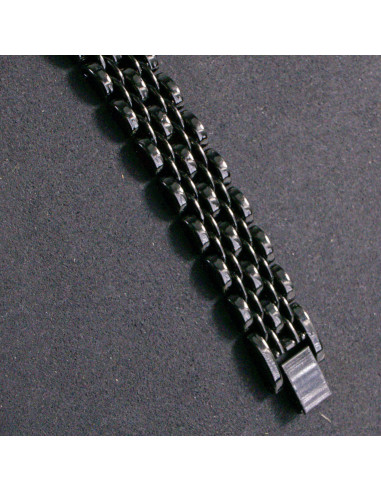 Zegarek damski vintage czarny z białą tarczą...