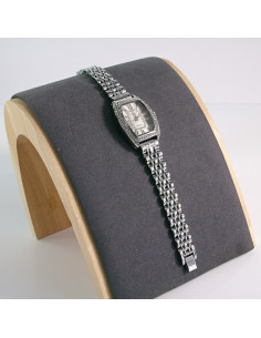 Zegarek damski vintage srebrny z białą tarczą Lolita... 2