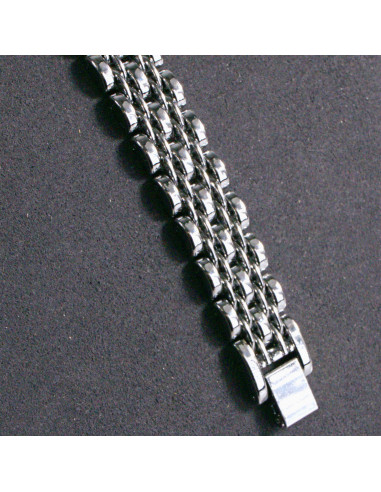 Zegarek damski vintage srebrny z czarną tarczą...