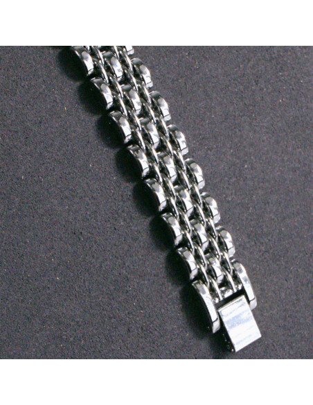 Zegarek damski vintage srebrny z czarną tarczą Lolita Akcesoria