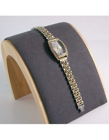 Zegarek damski vintage mix biała tarcza w...