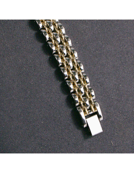 Zegarek damski vintage mix biała tarcza w cyrkonie Lolita Akcesoria