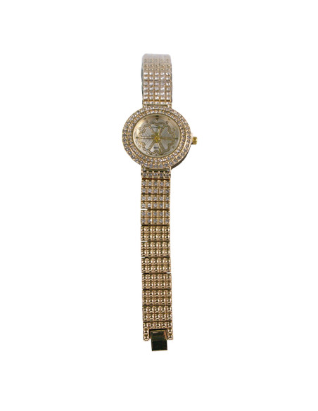 Zegarek damski vintage złoty z białą tarcza Lolita Akcesoria