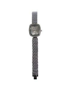 Zegarek damski vintage srebrny z białą tarczą Lolita...