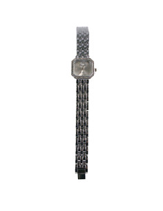 Zegarek damski vintage srebrny z białą tarczą Lolita...