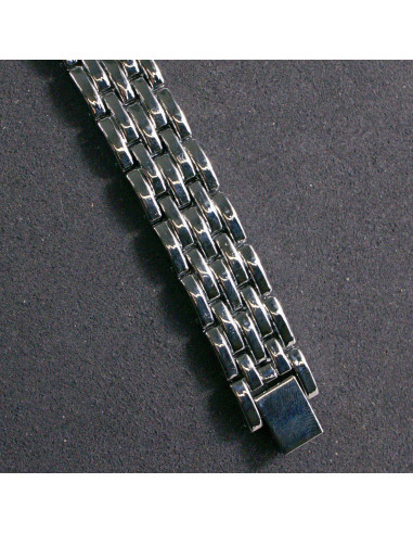 Zegarek damski vintage srebrny z białą tarczą...