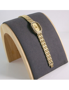 Zegarek damski vintage złoty ze złotą tarczą Lolita... 2