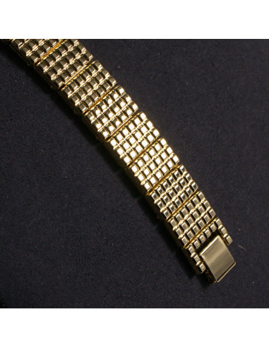 Zegarek damski vintage złoty z białą tarczą...