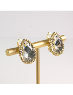 Klipsy do Uszu Lolita Akcesoria Klips do Ucha CRYSTAL... 2