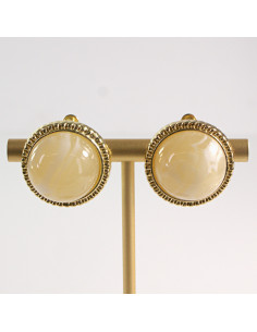 Klipsy do Uszu Lolita Akcesoria Klips do Ucha "GUZIKI"...