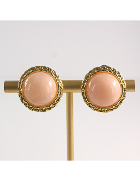 Klipsy do Uszu Lolita Akcesoria Klips do Ucha "GUZIKI" VINTAGE KULE