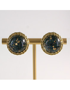 Klipsy do Uszu Lolita Akcesoria Klips do Ucha "GUZIKI"...