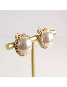 Klipsy do Uszu Lolita Akcesoria Klips do Ucha PERŁOWE... 2