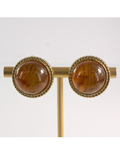 Klipsy do Uszu Lolita Akcesoria Klips do Ucha "GUZIKI"...