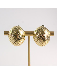 Klipsy do Uszu Lolita Akcesoria Klips do Ucha ZŁOTE...