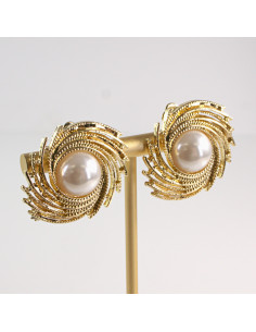 Klipsy do Uszu Lolita Akcesoria Klips do Ucha ZŁOTE... 2