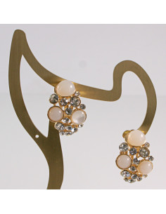 Klipsy do Uszu Lolita Akcesoria Klips do Ucha ZŁOTE z... 2