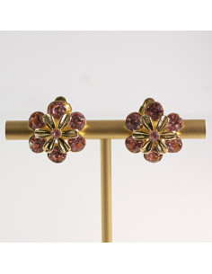 Klipsy do Uszu Lolita Akcesoria Klips do Ucha ZŁOTE...