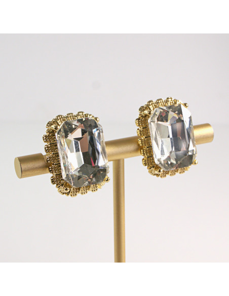 Klipsy do Uszu Lolita Accessories Klips do Ucha a'la BRYLANT CRYSTAL