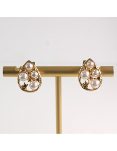 Klipsy do Uszu Lolita Accessories Klips do Ucha z PERŁĄ...