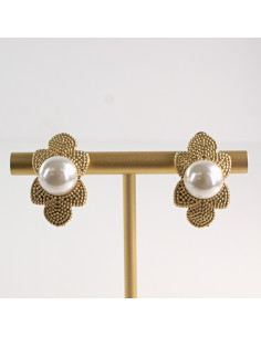 Klipsy do Uszu Lolita Accessories Klips do Ucha KWIATKI z...