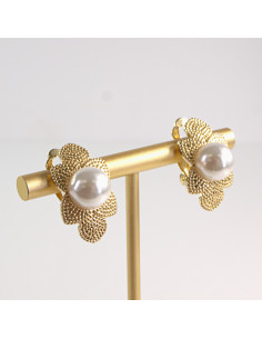 Klipsy do Uszu Lolita Accessories Klips do Ucha KWIATKI z... 2