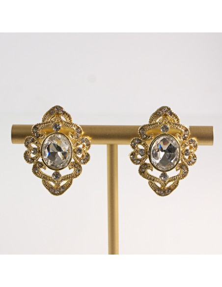 Klipsy do Uszu Lolita Accessories Klips do Ucha a'la BRYLANT CRYSTAL