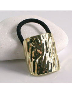 Gumka do włosów HAIR CUFF METALOWA PÓŁOBRĘCZ ZŁOTA Lolita...