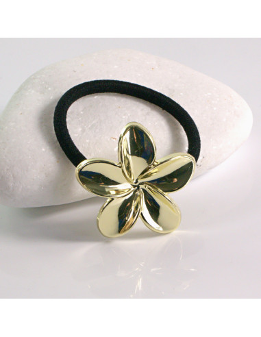 Gumka do włosów HAIR CUFF METALOWA PÓŁOBRĘCZ ZŁOTY KWIAT Lolita Akcesoria