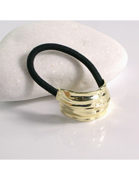 Gumka do włosów HAIR CUFF METALOWA PÓŁOBRĘCZ ZŁOTA Lolita Akcesoria