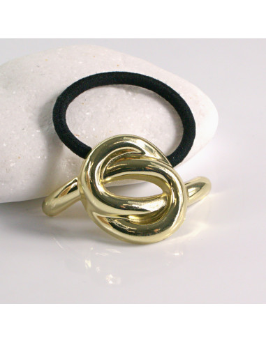 Gumka do włosów HAIR CUFF METALOWA PÓŁOBRĘCZ ZŁOTA Lolita Akcesoria