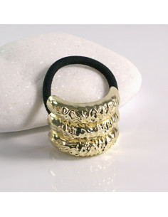 Gumka do włosów HAIR CUFF METALOWA PÓŁOBRĘCZ ZŁOTA Lolita...