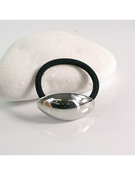 Gumka do włosów HAIR CUFF METALOWA PÓŁOBRĘCZ SREBRNA Lolita Akcesoria