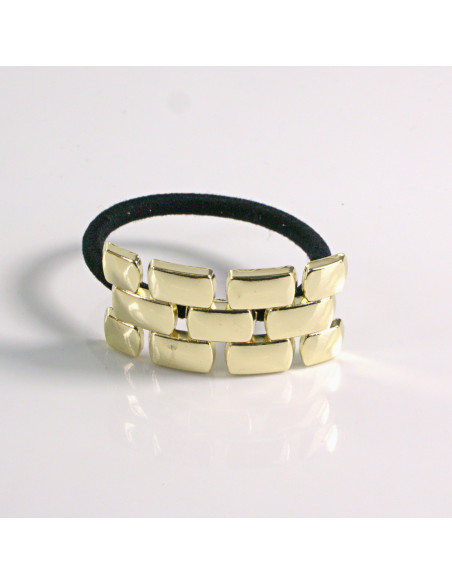 Gumka do włosów HAIR CUFF METALOWA PÓŁOBRĘCZ ZŁOTA Lolita Akcesoria