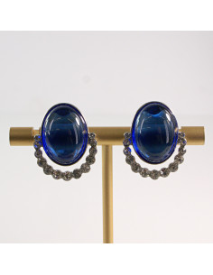 Klipsy do Uszu Lolita Accessories Klips do Ucha NIEBIESKI... 2